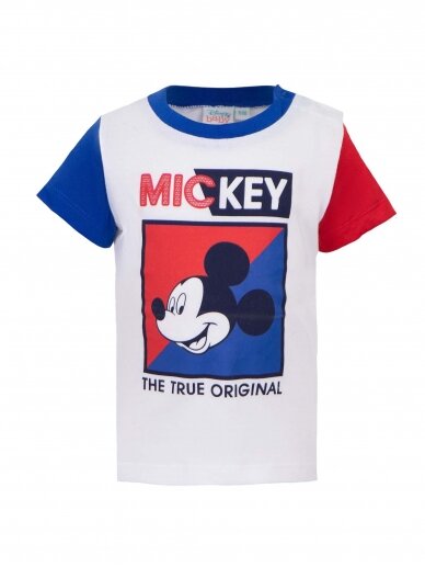 Balti marškinėliai Mickey Mouse 3103D90