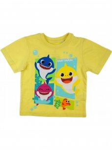 Geltoni marškinėliai Baby Shark 2888D89