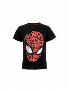 Juodi marškinėliai Spiderman 2700D212
