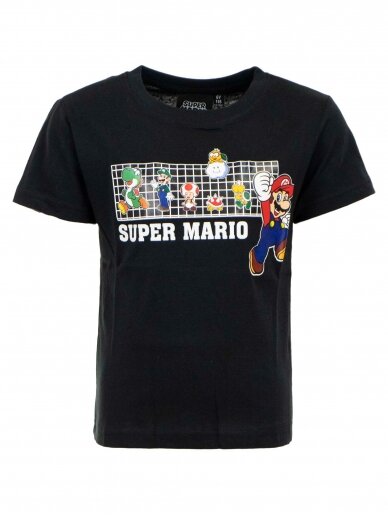 Juodi marškinėliai Super Mario 2564D18