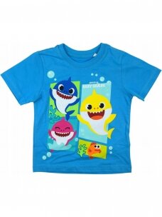 Mėlyni marškinėliai Baby Shark 2887D91