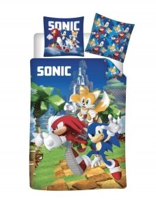 Patalynės komplektas Sonic the Hedgehog 100×135 3140D