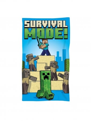 Paplūdimio rankšluostis Minecraft Survival Mode 3077D52