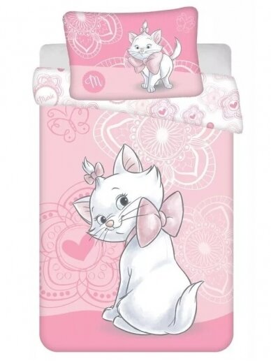 Patalynės komplektas Disney Marie Cat Pink 3217DK09