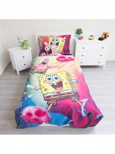 Patalynės komplektas SpongeBob 3207D236 2