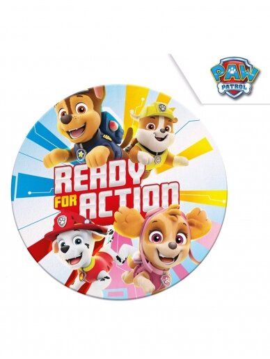 Paw Patrol apvalus paplūdimio rankšluostis 1193D175