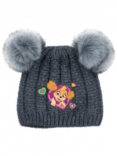 Paw patrol Skye kepurė su bumbulais 1732D141