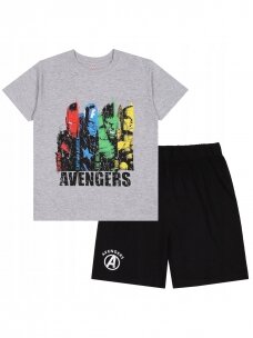 Pilka juoda pižama Avengers 2893D127