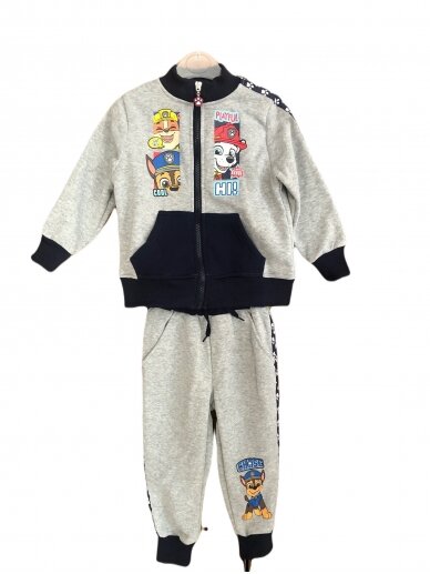 Pilkas sportinis kostiumas Paw Patrol 1897KD1