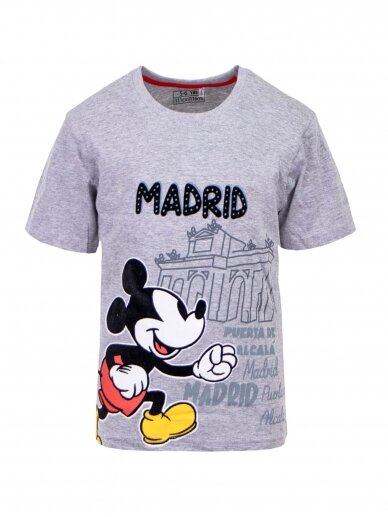 Pilki marškinėliai Mickey - Madrid 1600D92