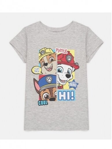 Pilki marškinėliai Paw Patrol Playful 2885D76