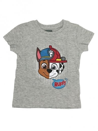 Pilki marškinėliai Paw Patrol Ruff 2886D97