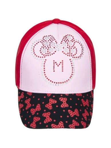 Raudona kepurė su snapeliu Minnie Mouse 3045D07 1