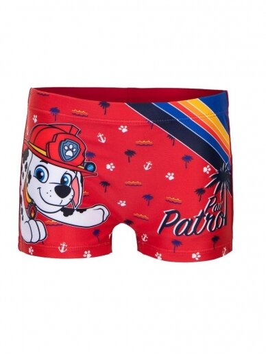 Raudonos maudymosi kelnaitės Paw Patrol 1531D087