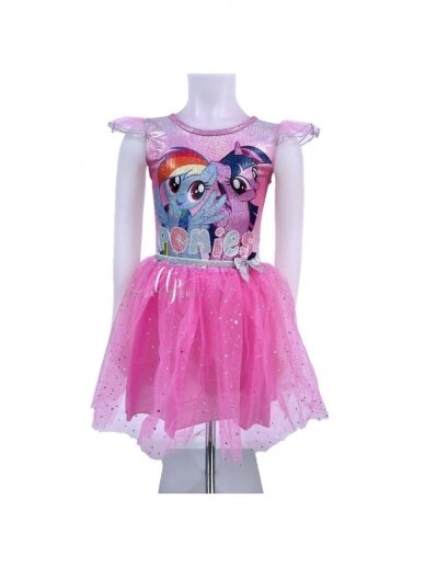 Rožinės spalvos suknelė su tiuliu My Little Pony 1165D297 3