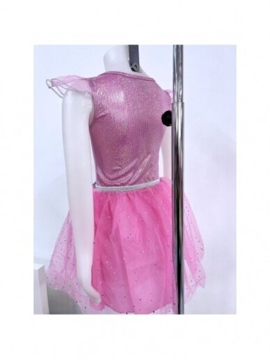 Rožinės spalvos suknelė su tiuliu My Little Pony 1165D297 2