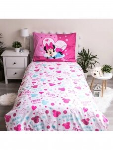 Vaikiškas patalynės komplektas Disney Minnie 2104D