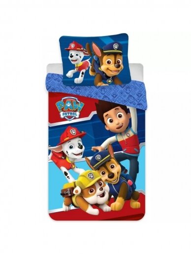 Viengulis patalynės komplektas Paw Patrol 1354D