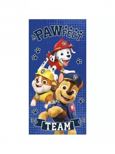 Vonios rankšluostis Paw Patrol Boys Team 3142D134