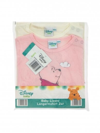 Winnie the Pooh marškinėliai ilgomis rankovėmis 2 vnt 2442KD13 1